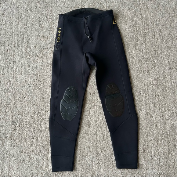 level six Pants - Level Six Women's Expedition Series Radiator Pants Neoprene Size small black